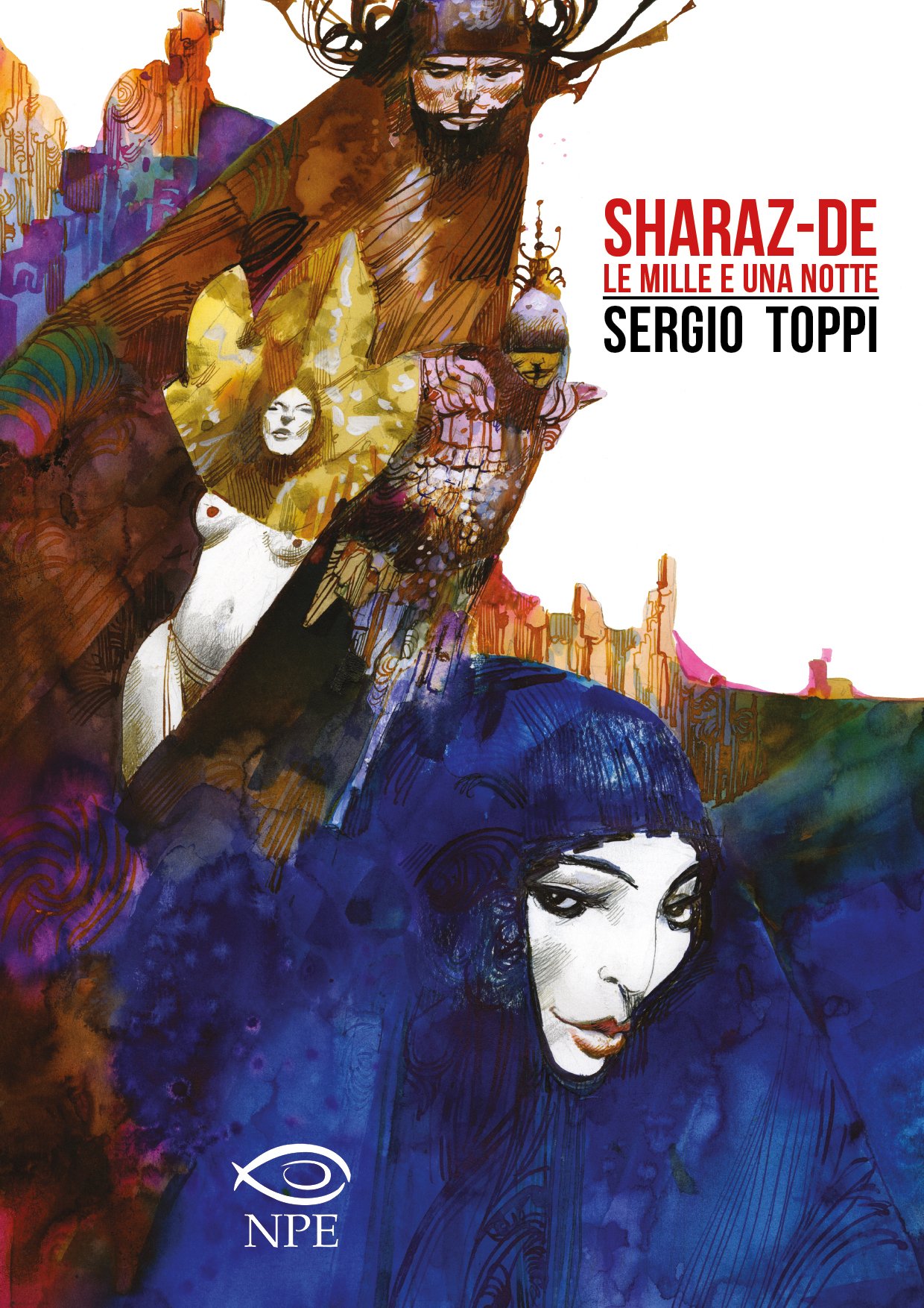 Sharaz-de. Le mille e una notte di Sergio Toppi graphic novel